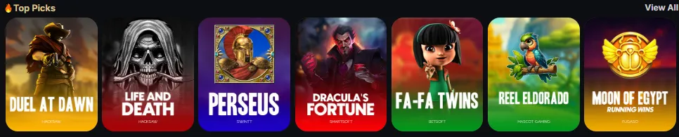 slotsdon casino top picks